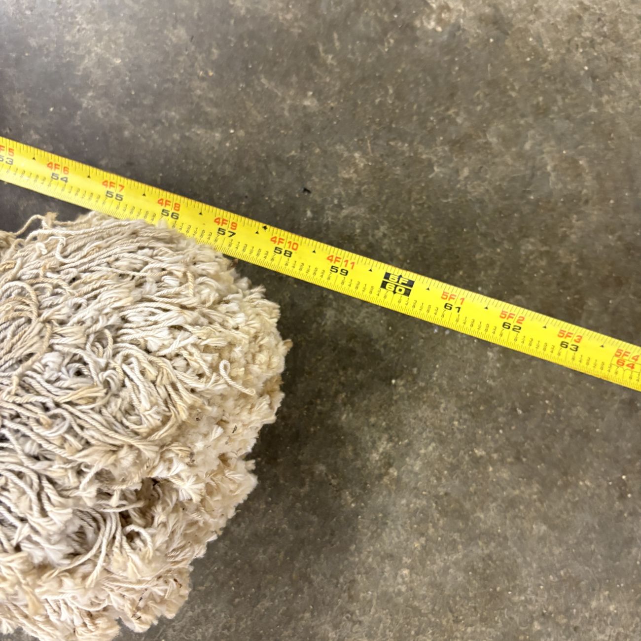Vintage Blue Grass Belknap Hardware and Manufacturing Company Cotton String Floor Mop