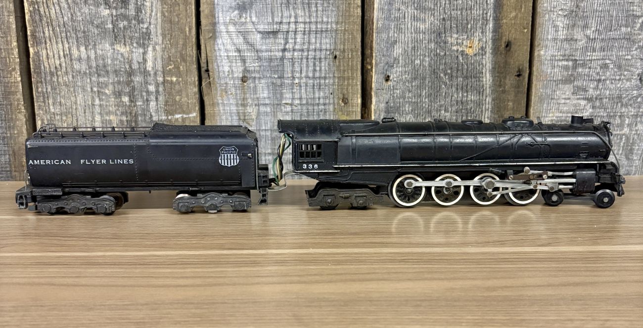 American Flyer No. 336 Union Pacific Northern 4-8-4 Steam Locomotive and Tender