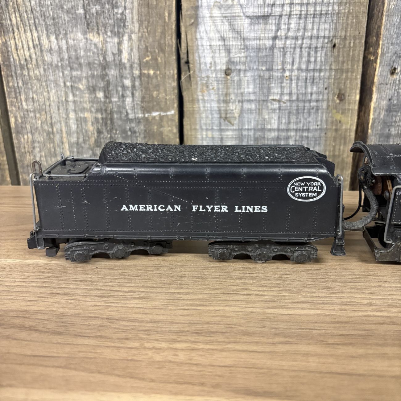 American Flyer S-Gauge New York Central 4-6-4 Hudson Steam Locomotive and Tender Number 326