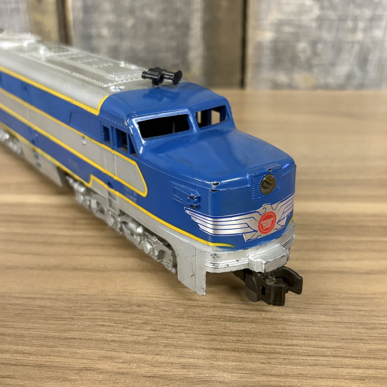 A Pair of American Flyer S Gauge Alco PA-1 Missouri Pacific Diesel Locomotives 21922 and 21922-1