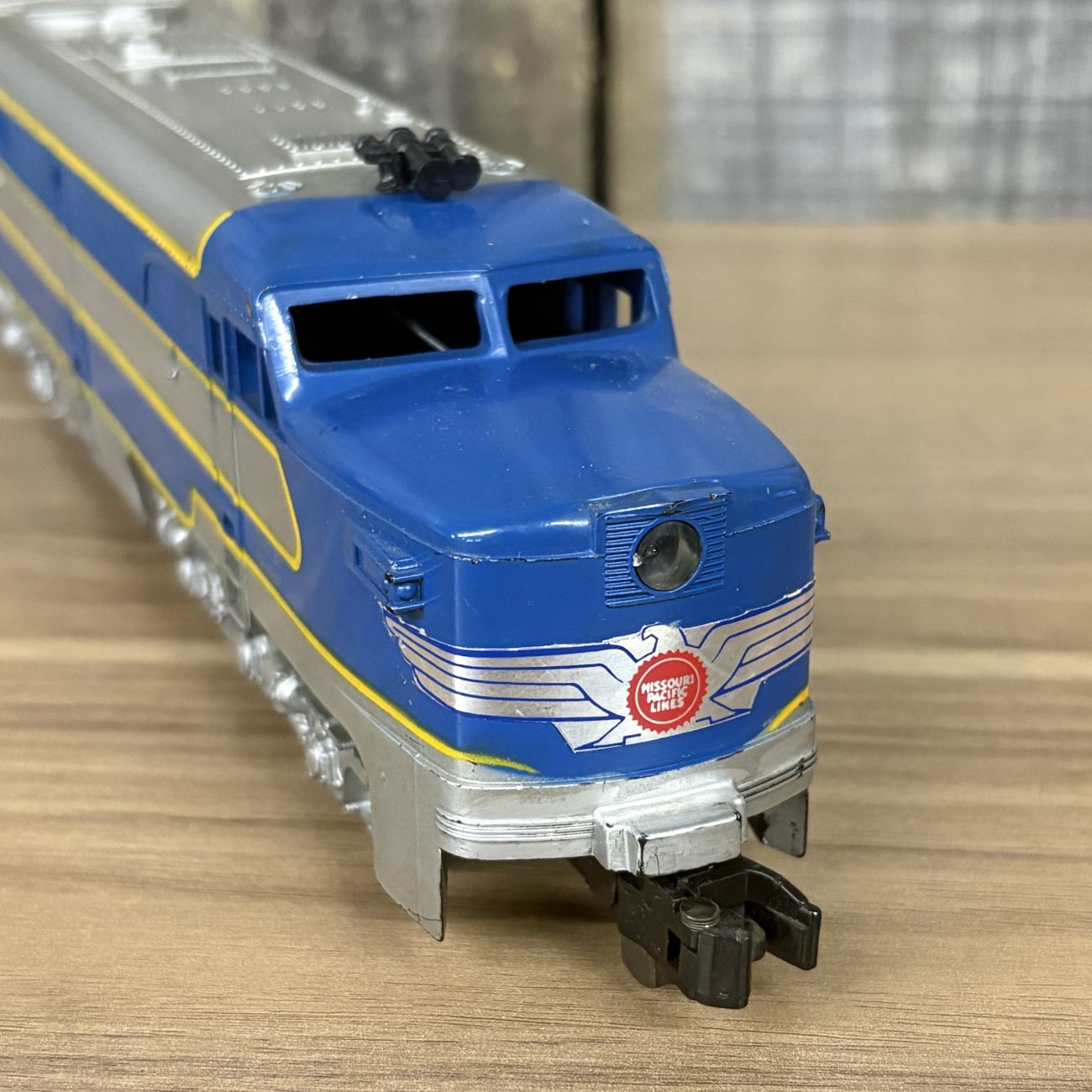 A Pair of American Flyer S Gauge Alco PA-1 Missouri Pacific Diesel Locomotives 21922 and 21922-1