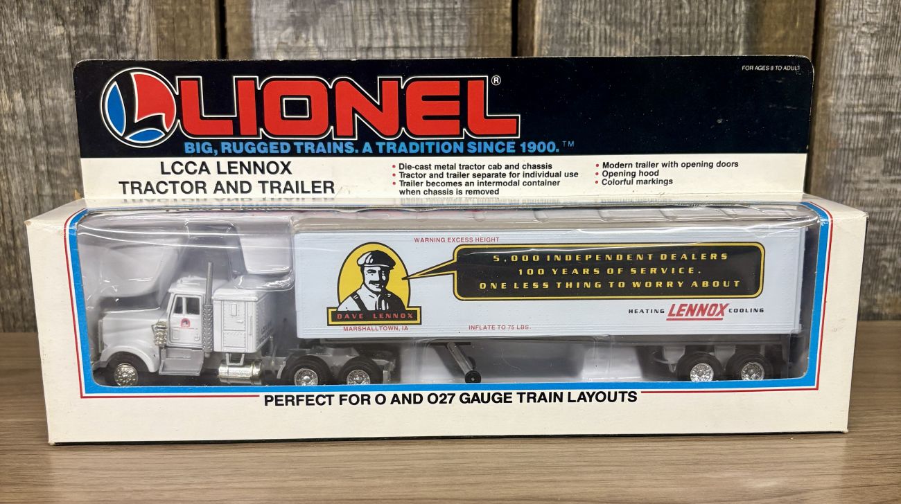 Lionel 6-52091 LCCA Lennox Tractor and Trailer