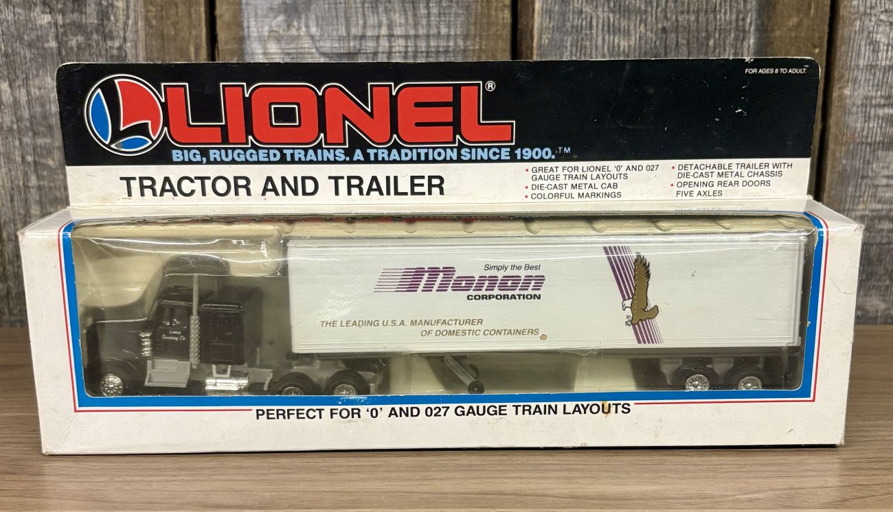 Lionel 6-12783 Tractor and Monon Trailer Set