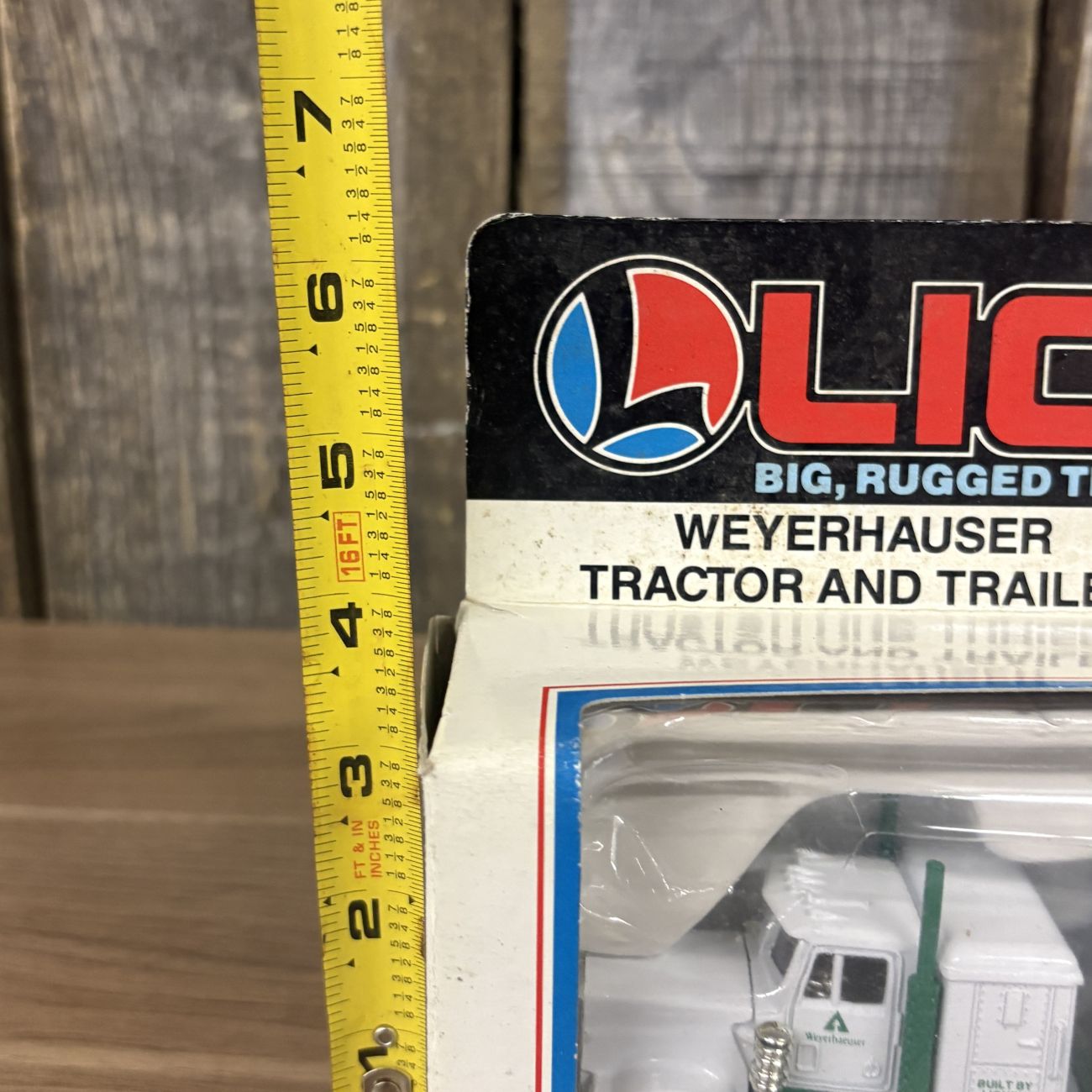 Lionel Weyerhaeuser Tractor and Trailer Set Model 6-52021 T.T.O.S. 1993 Convention