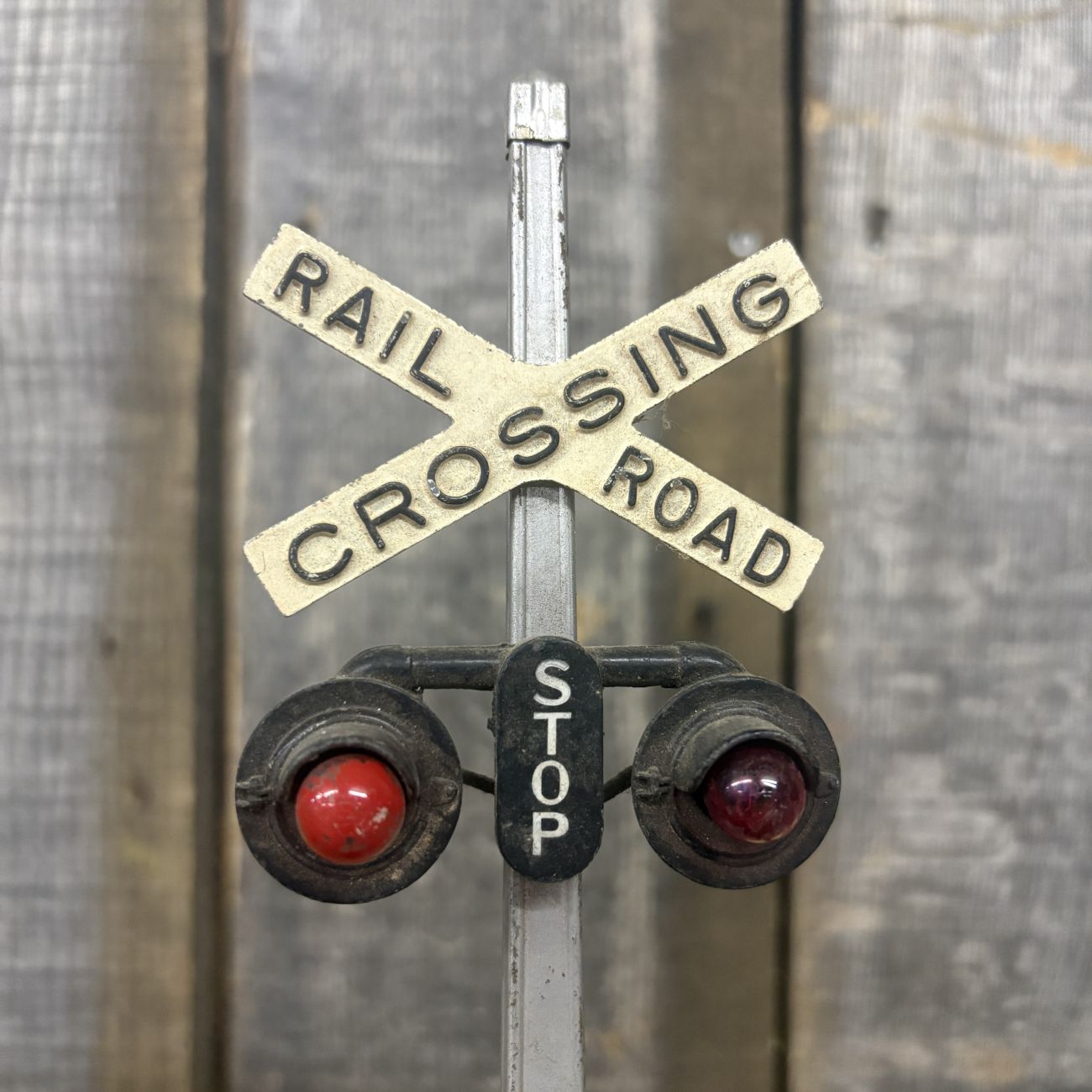 A Pair of Lionel No. 154 Automatic Highway Crossing Signals