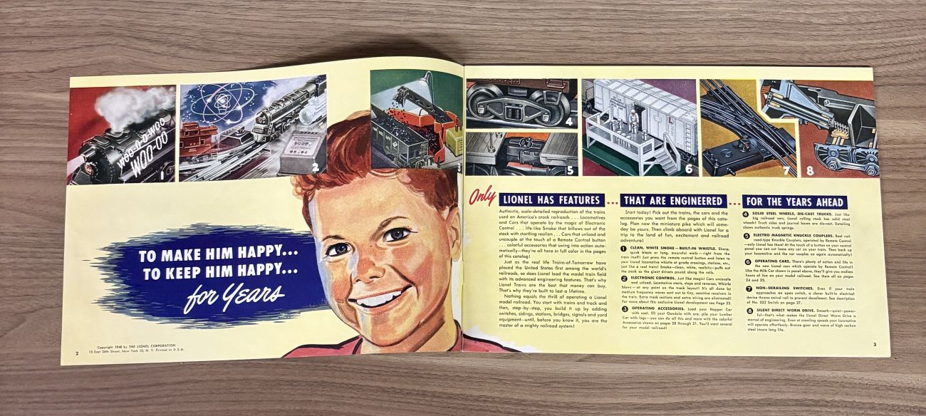 Lionel Corporation. 1948 Lionel Model Train Catalog. Lionel Corporation, 1948.