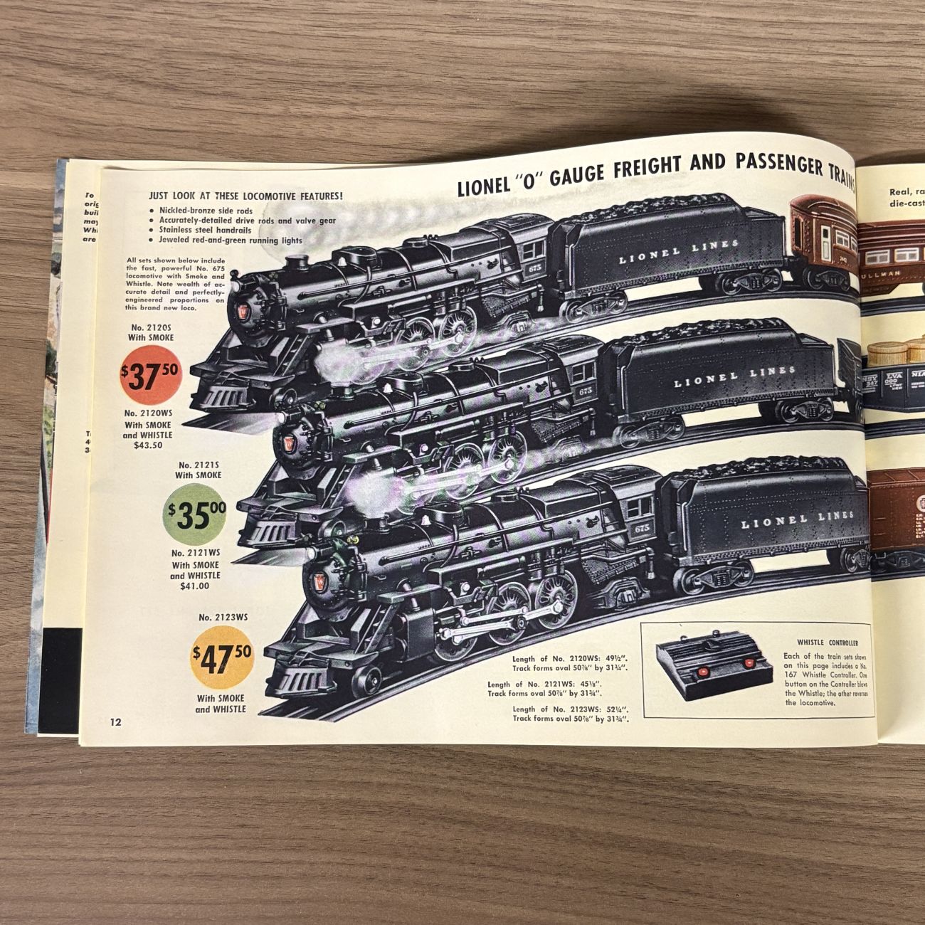 1947 Lionel Model Trains and Accessories Consumer Catalog