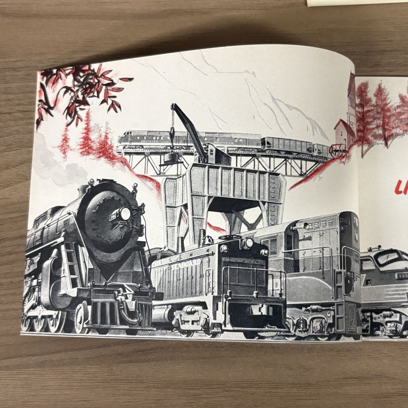1954 Lionel Trains Consumer Catalog with Original Mailing Envelope