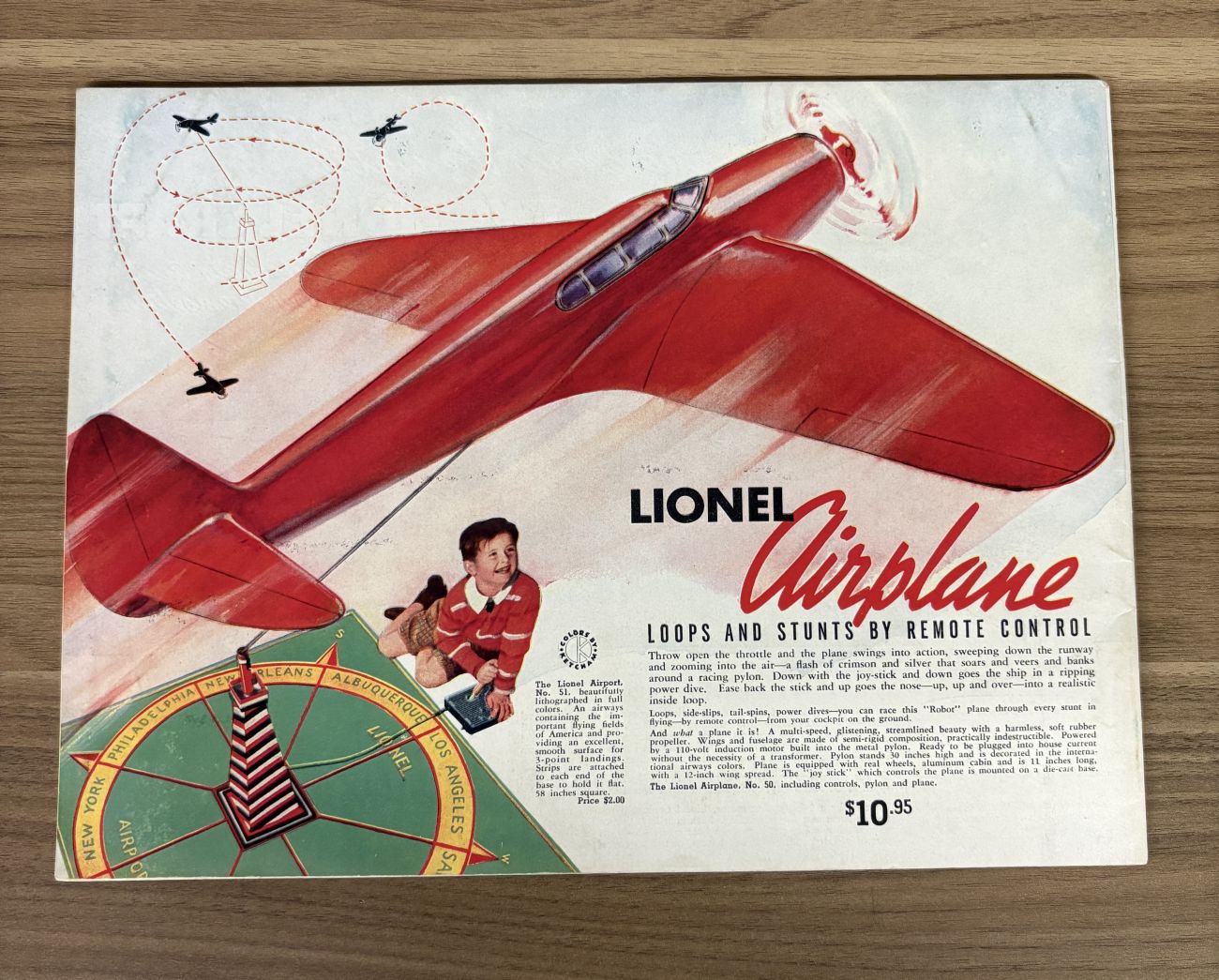1936 Lionel Model Train Consumer Catalog