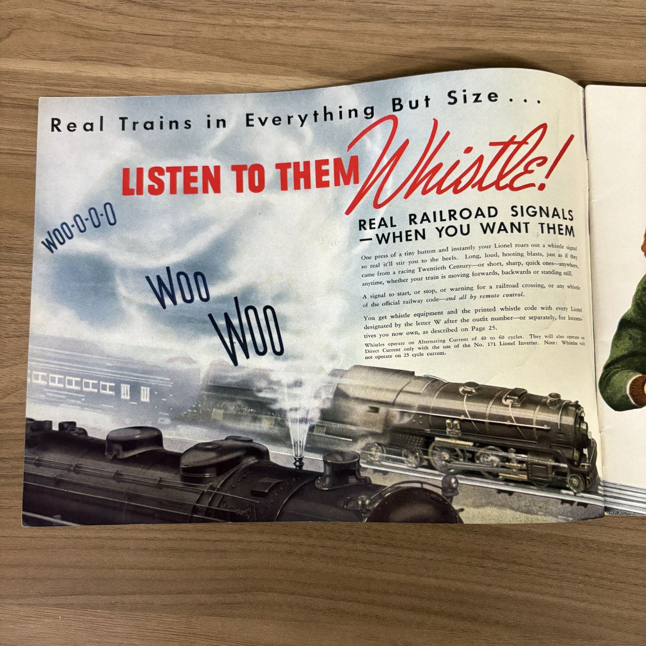 1936 Lionel Model Train Consumer Catalog