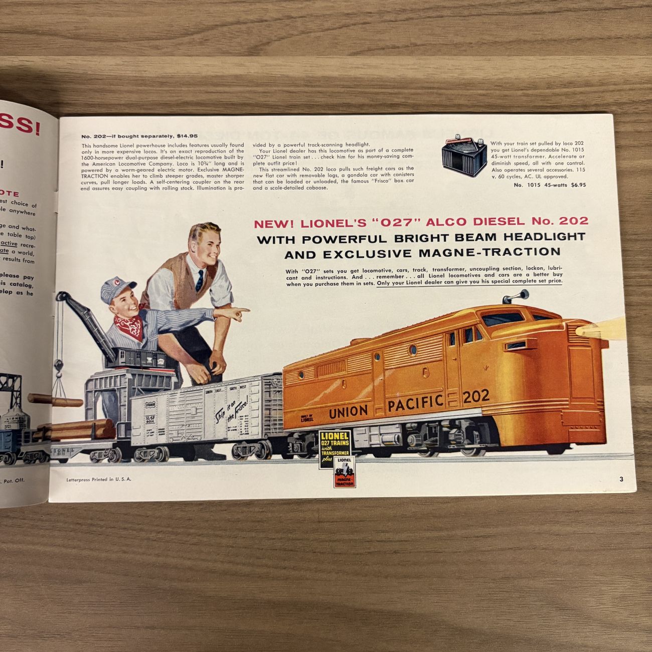 The Lionel Corporation. Lionel 1957 Consumer Catalog. 1957.