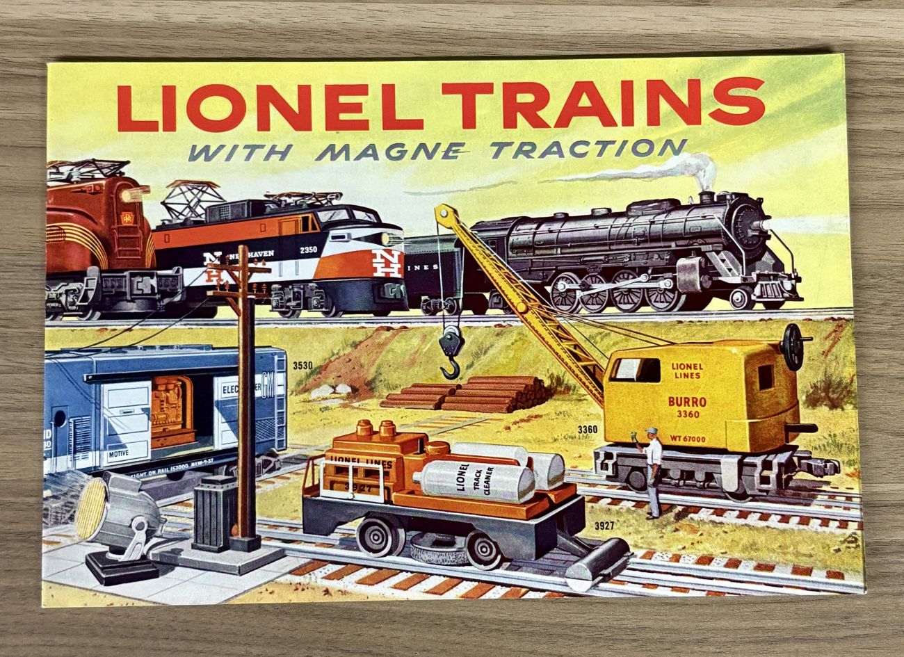 Lionel Corporation. Lionel Trains with Magne-Traction. The Lionel Corporation, 1956.