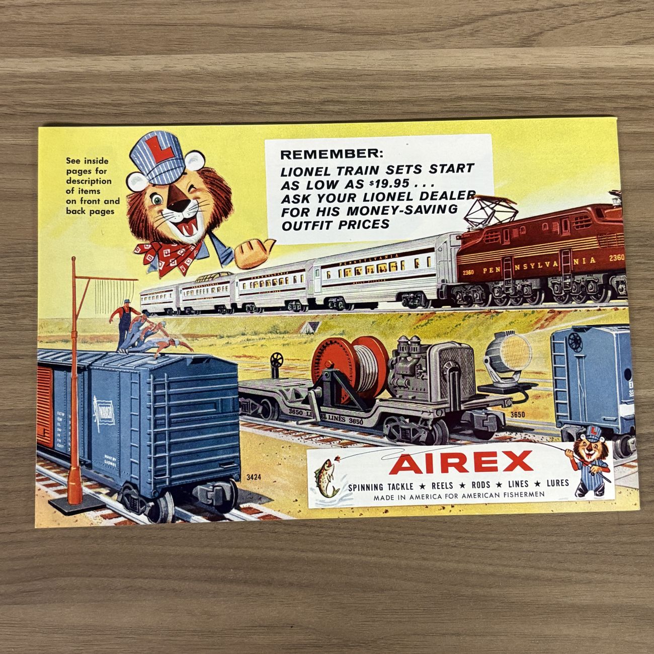 Lionel Corporation. Lionel Trains with Magne-Traction. The Lionel Corporation, 1956.