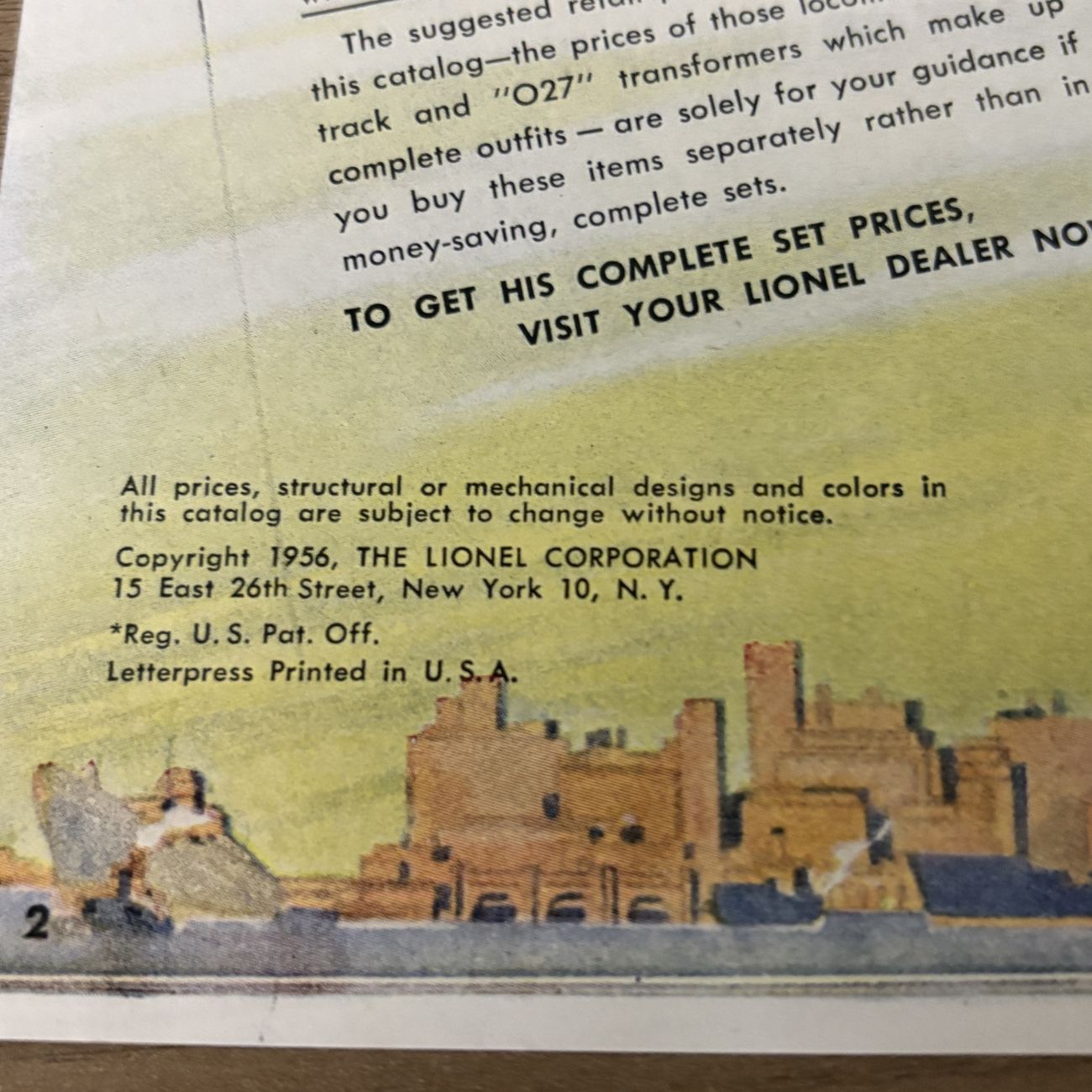 Lionel Corporation. Lionel Trains with Magne-Traction. The Lionel Corporation, 1956.
