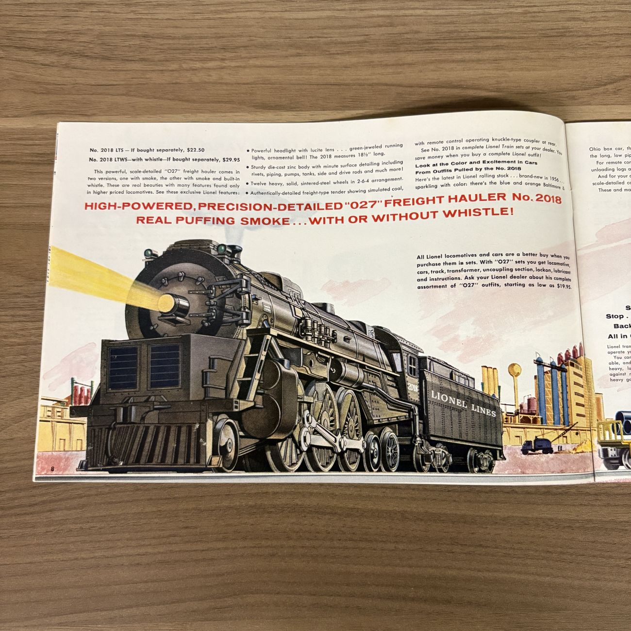Lionel Corporation. Lionel Trains with Magne-Traction. The Lionel Corporation, 1956.