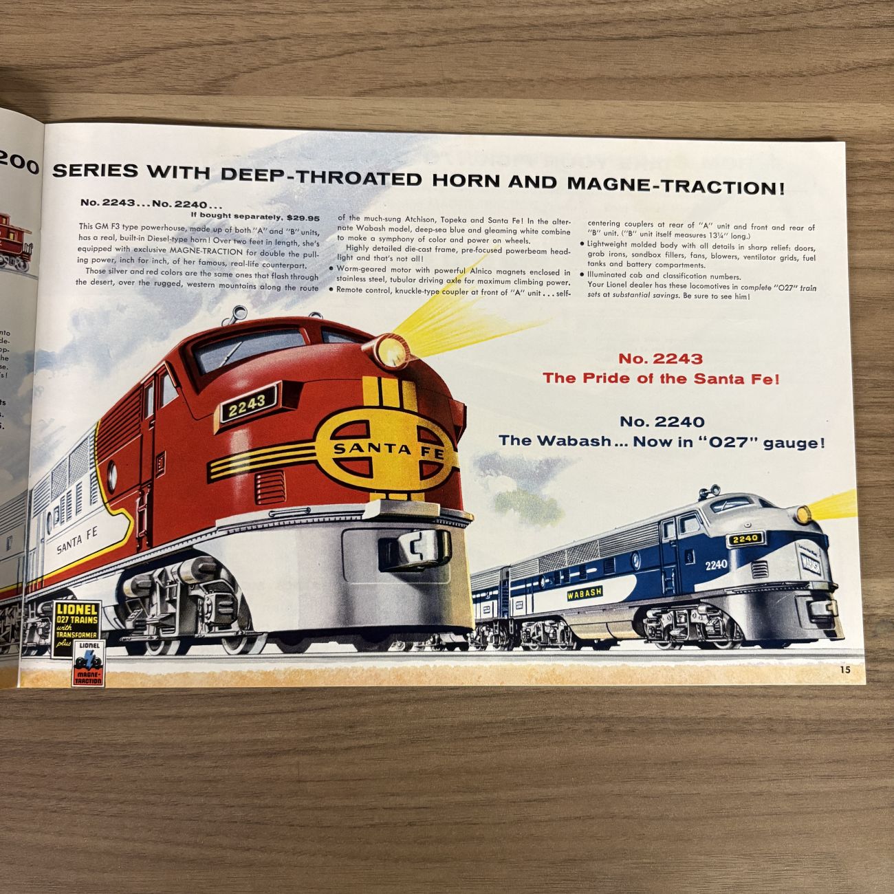 Lionel Corporation. Lionel Trains with Magne-Traction. The Lionel Corporation, 1956.