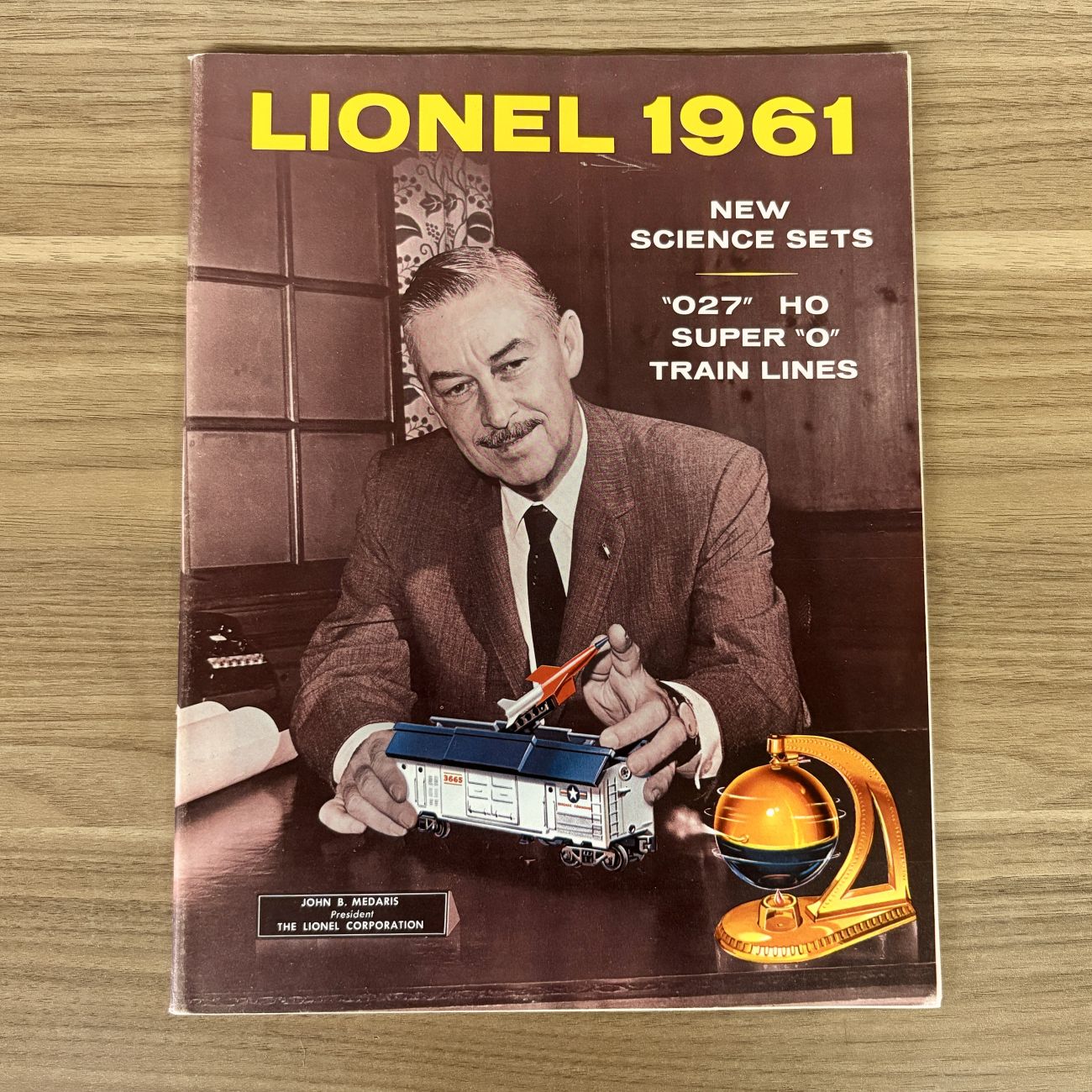 The Lionel Corporation. Lionel 1961: New Science Sets, "O27," HO, Super "O" Train Lines. 1961. Trade Catalog.