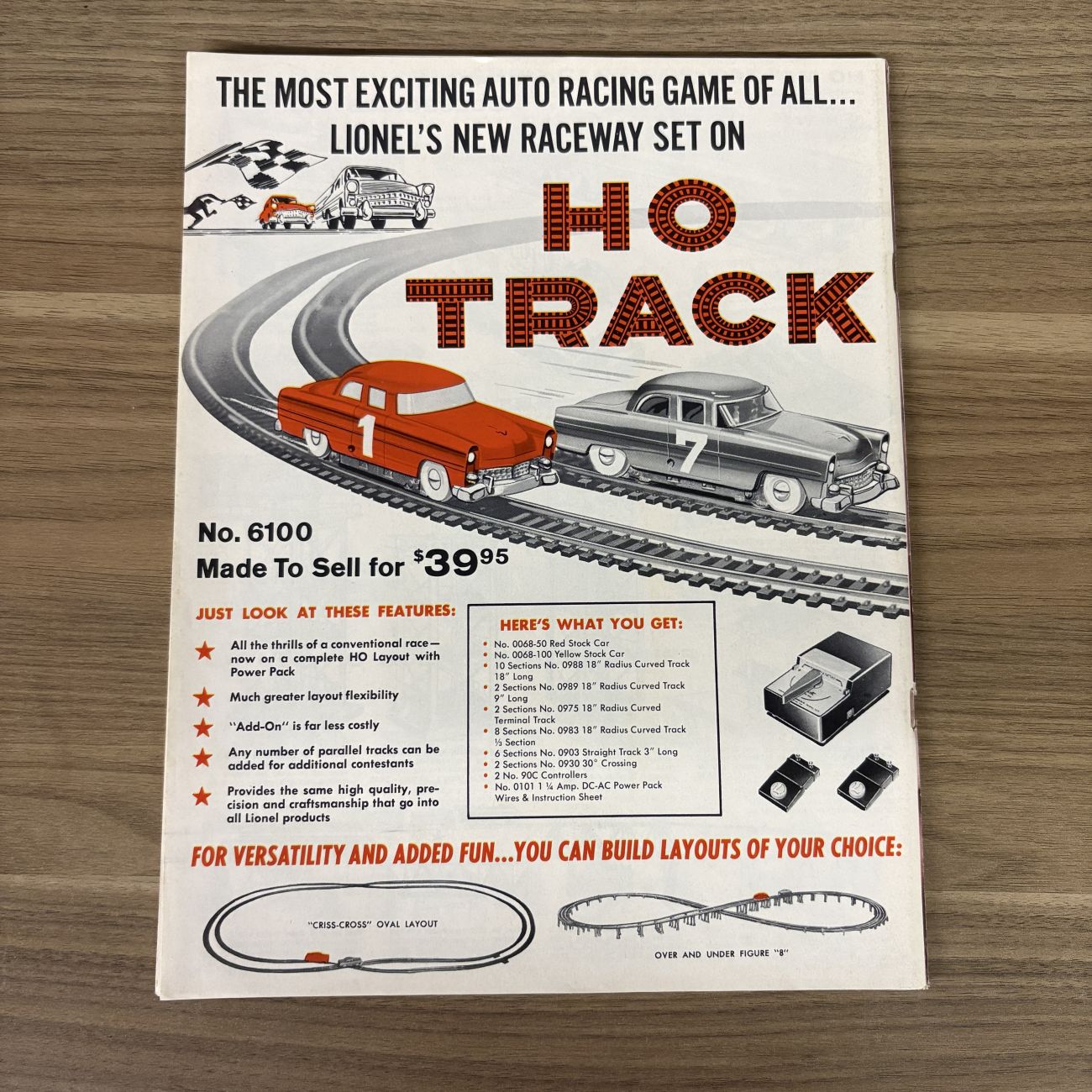 The Lionel Corporation. Lionel 1961: New Science Sets, "O27," HO, Super "O" Train Lines. 1961. Trade Catalog.