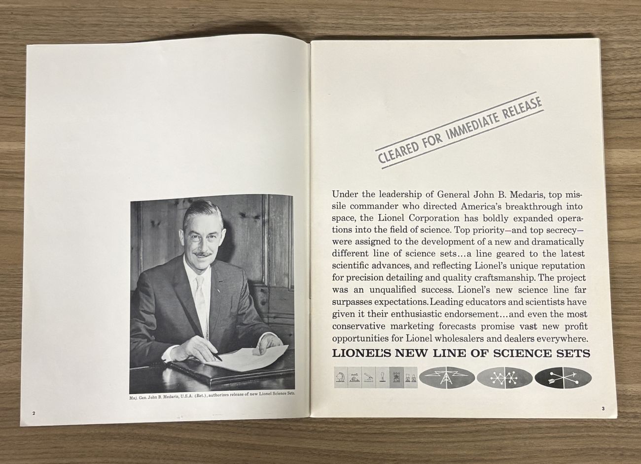 The Lionel Corporation. Lionel 1961: New Science Sets, "O27," HO, Super "O" Train Lines. 1961. Trade Catalog.