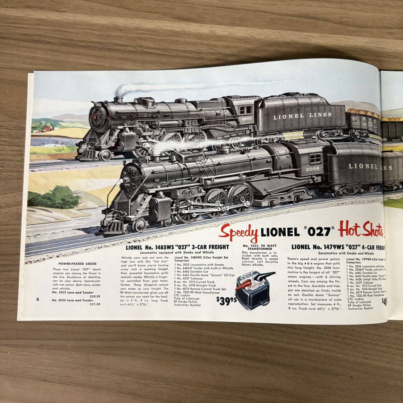 Lionel 1952 Model Train Consumer Product Catalog