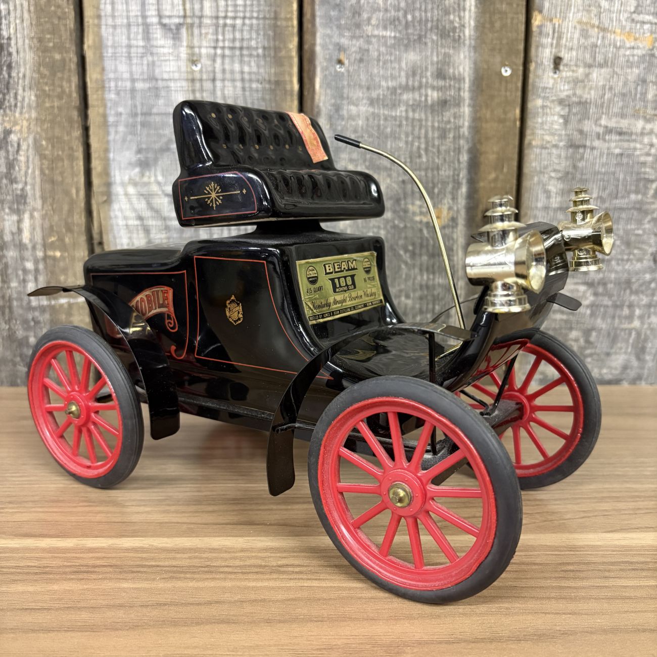 Jim Beam 1903 Oldsmobile 75th Anniversary Commemorative Bourbon Whiskey Decanter