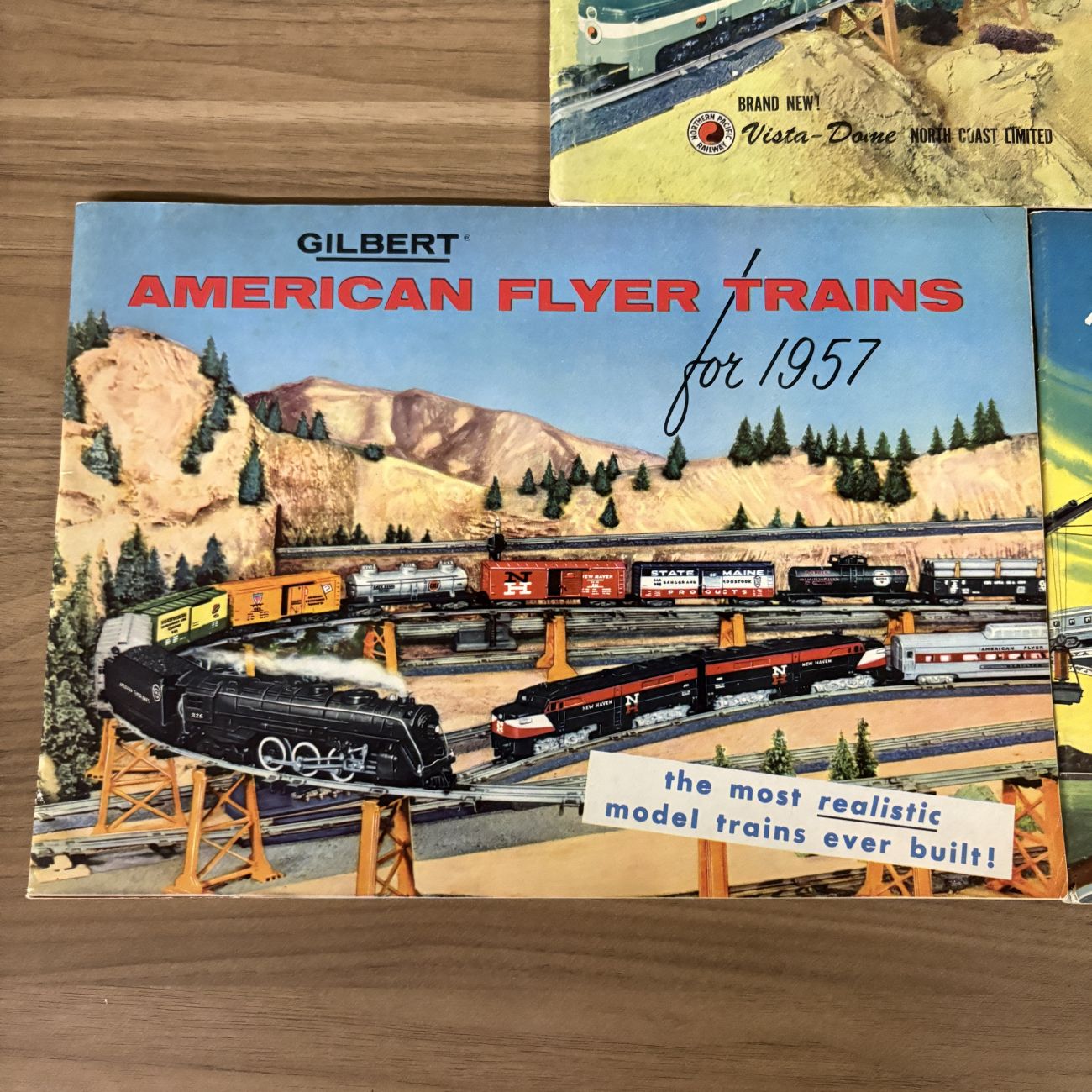 The A. C. Gilbert Company. American Flyer Trains Catalogs. New Haven, 1952-1957.