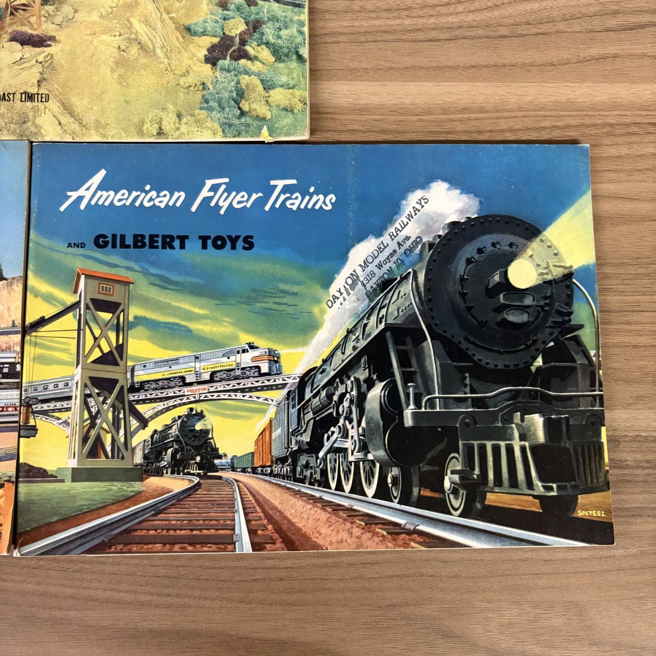 The A. C. Gilbert Company. American Flyer Trains Catalogs. New Haven, 1952-1957.