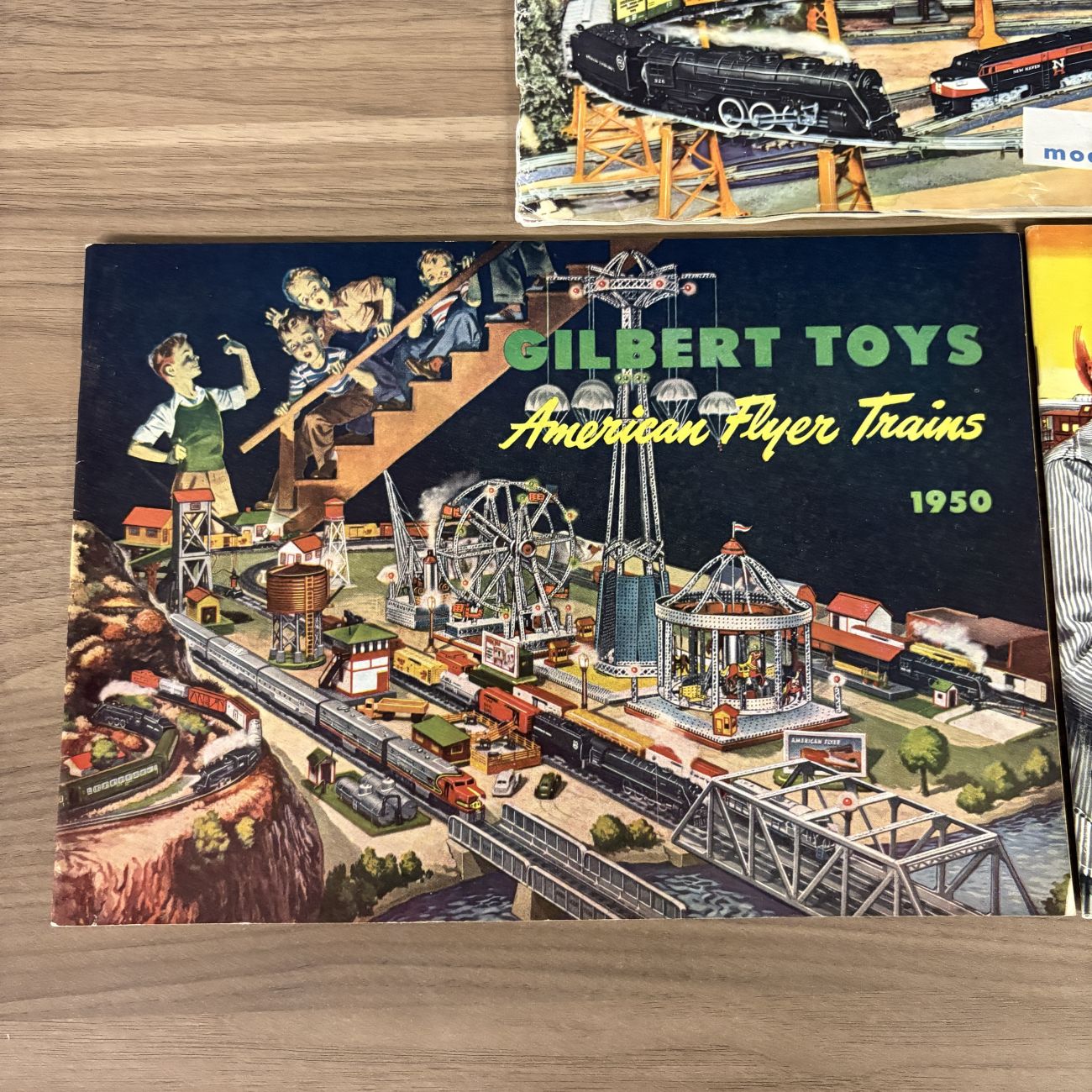 The A. C. Gilbert Company. A Collection of American Flyer Trains and Gilbert Toys Catalogs, 1950-1957.