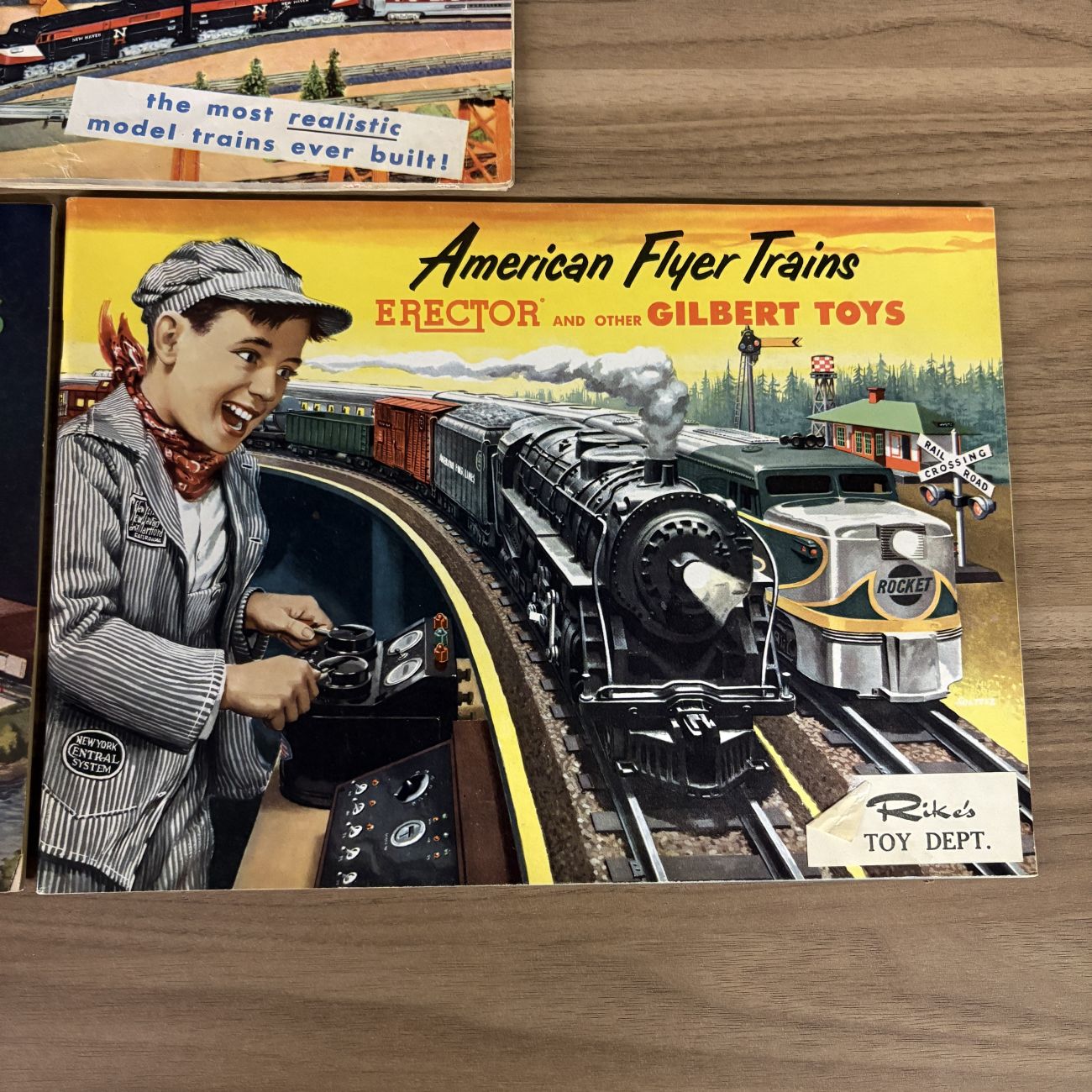 The A. C. Gilbert Company. A Collection of American Flyer Trains and Gilbert Toys Catalogs, 1950-1957.