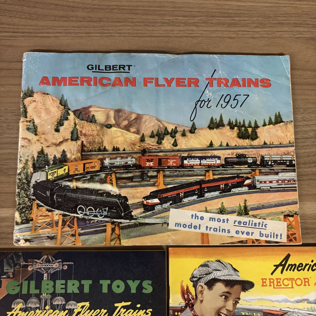 The A. C. Gilbert Company. A Collection of American Flyer Trains and Gilbert Toys Catalogs, 1950-1957.