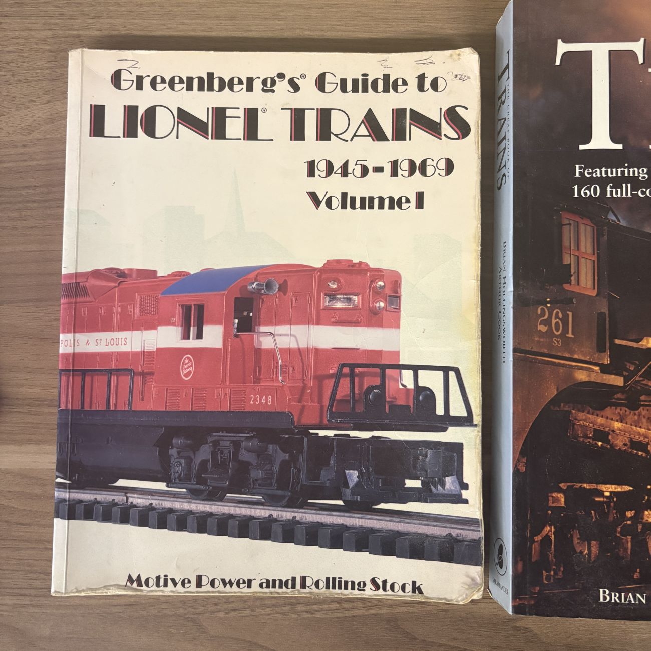 Various Authors. Eight Train Reference Books and Collector Guides. Various Publishers, 1993-2015. (DJ)
