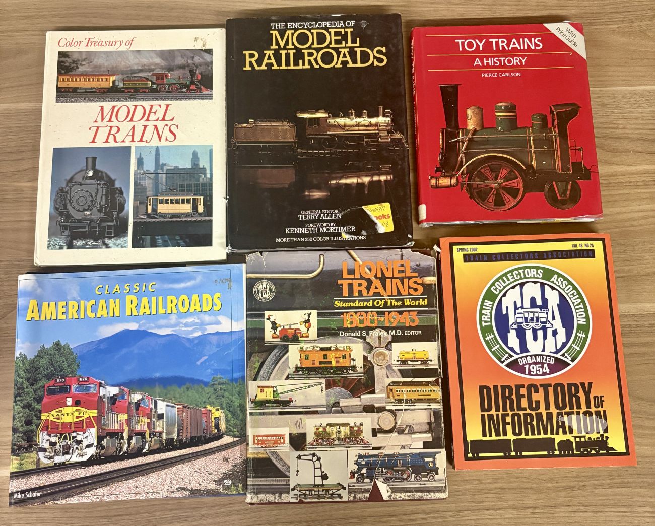 A Collection of Model Railroading and Toy Train Reference Books and Periodicals. (DJ)