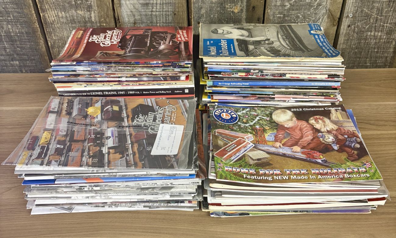 Lionel Model Train Catalogs, Periodicals & Reference Books, 1951-2018