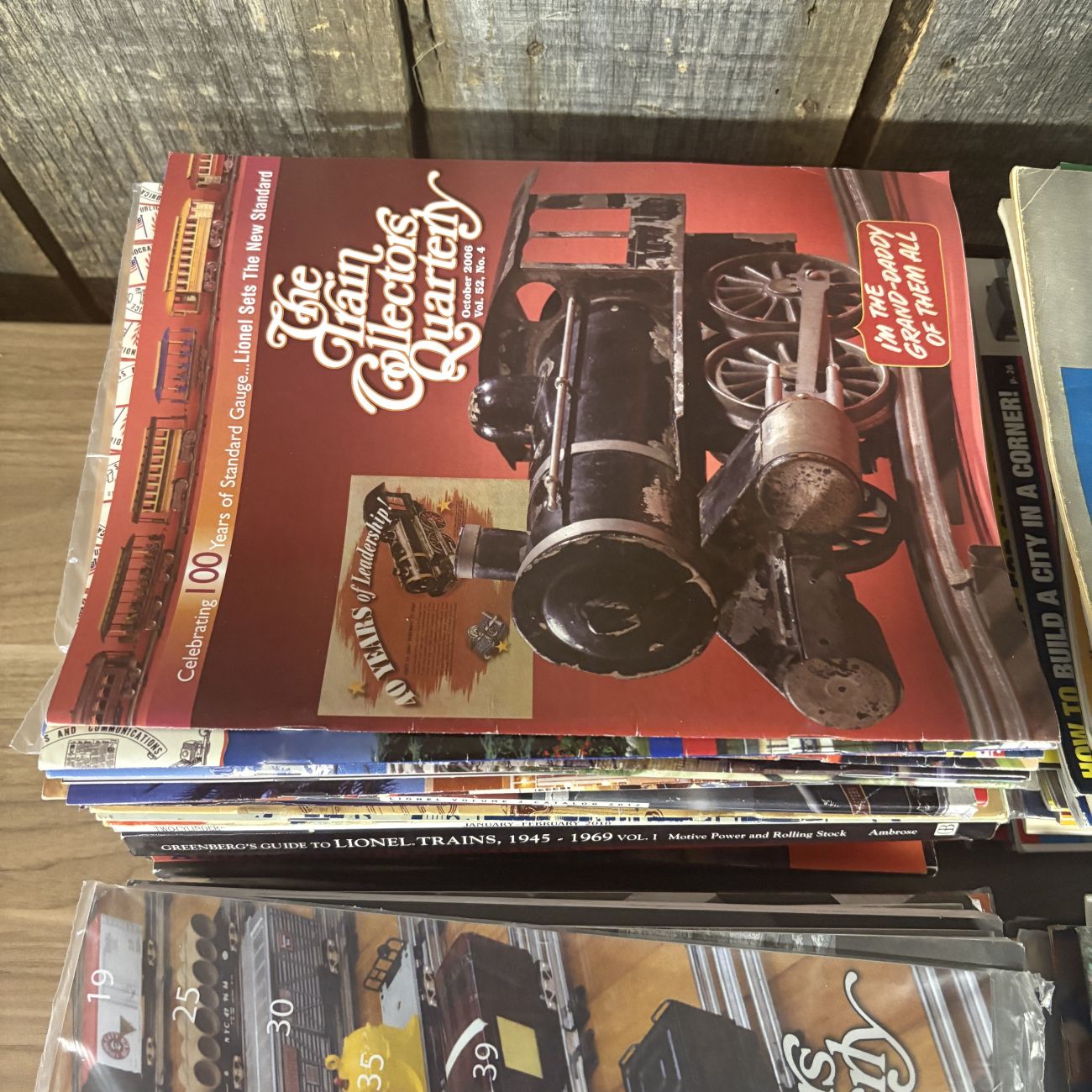 Lionel Model Train Catalogs, Periodicals & Reference Books, 1951-2018