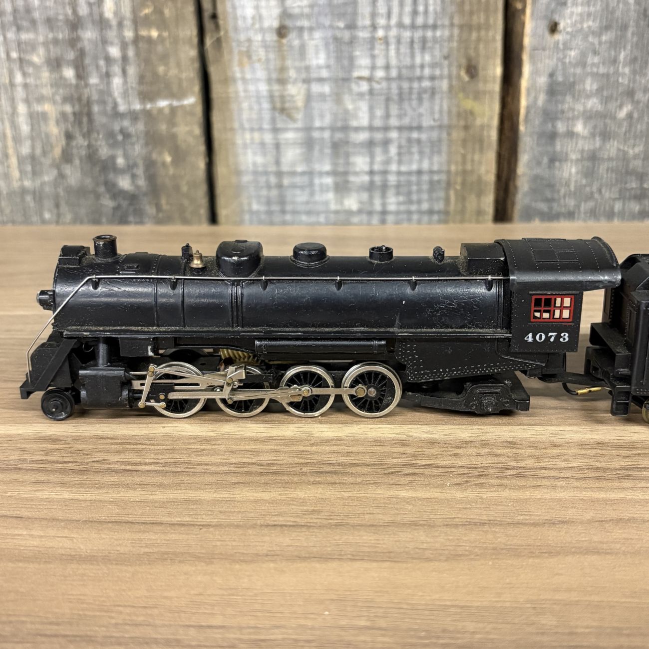 Mantua HO Scale Pennsylvania Railroad 2-8-2 Mikado Steam Locomotive and Tender Number 4073