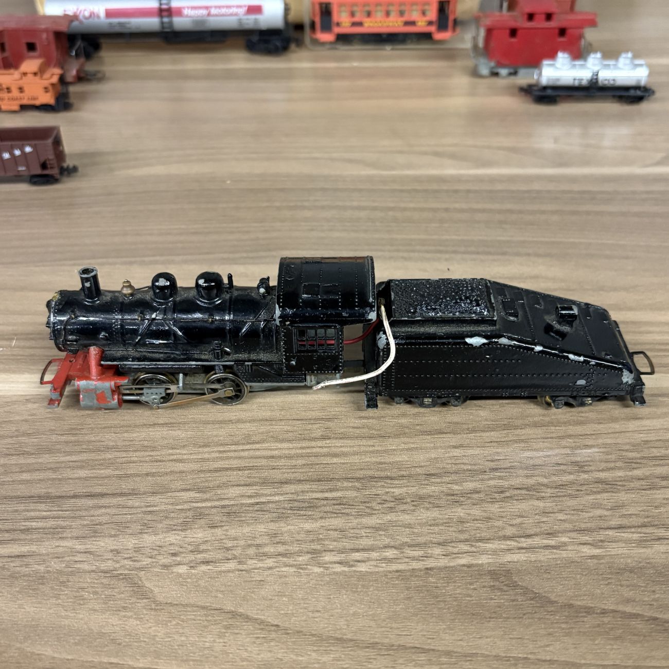 A Collection of Vintage Mantua and Mixed Manufacturer HO Scale Model Train Equipment and Track