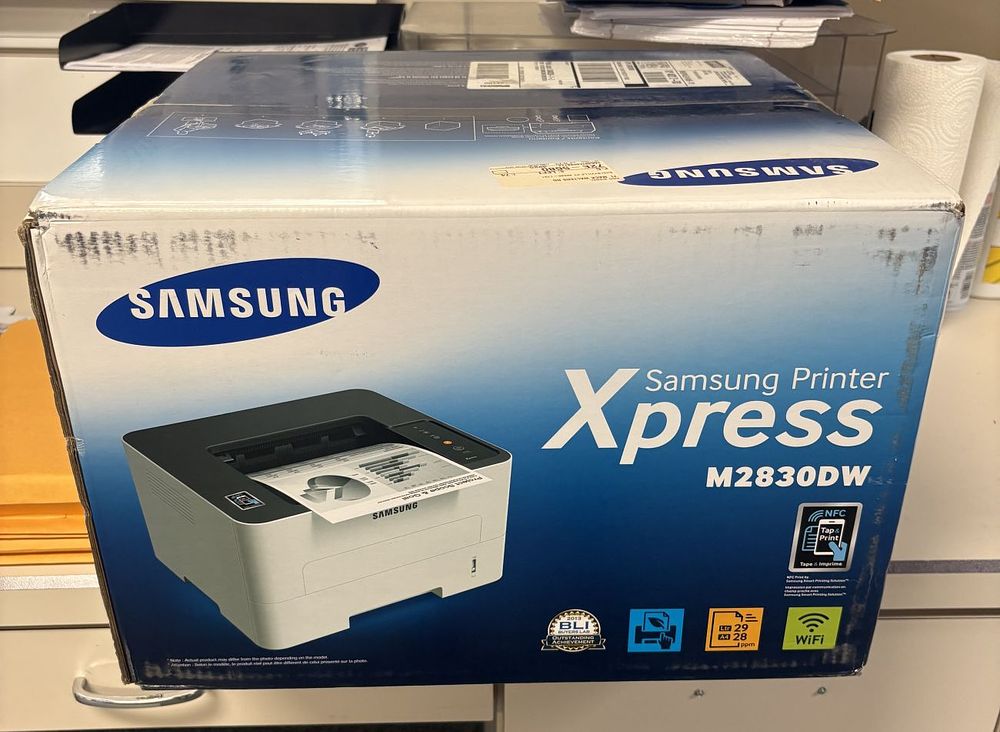 Lot 259: Samsung Xpress M2830DW Wireless Monochrome Laser Printer New in Box