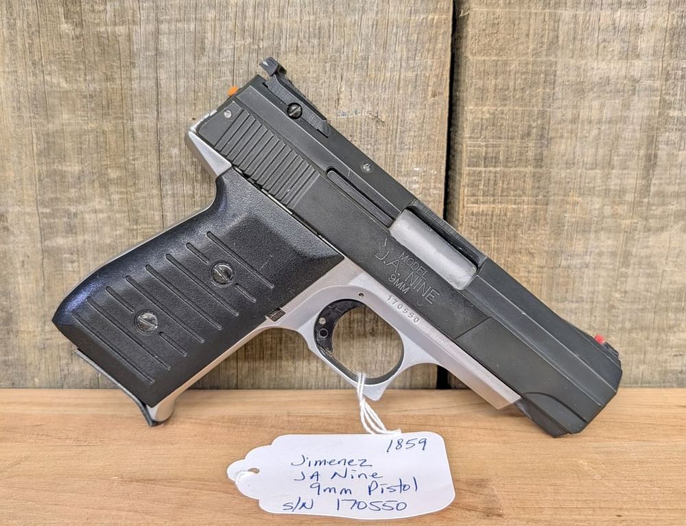 Lot 271: Jimenez Arms JA Nine Semi-Automatic 9mm Pistol