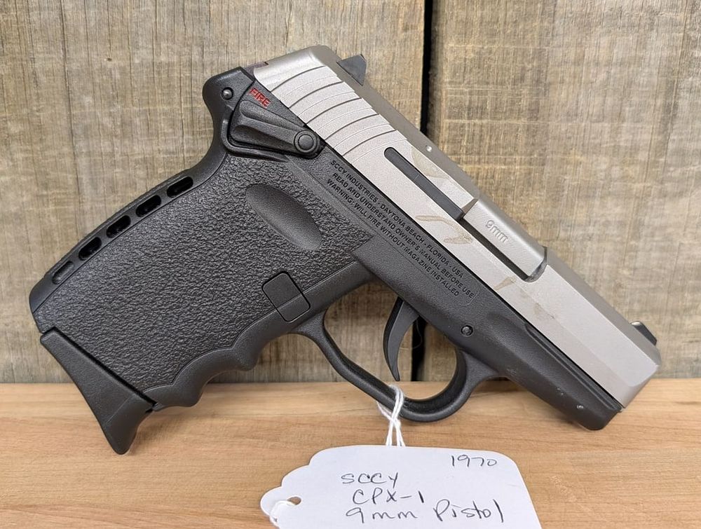 Lot 274: SCCY Industries CPX-1 9mm Luger Subcompact Pistol
