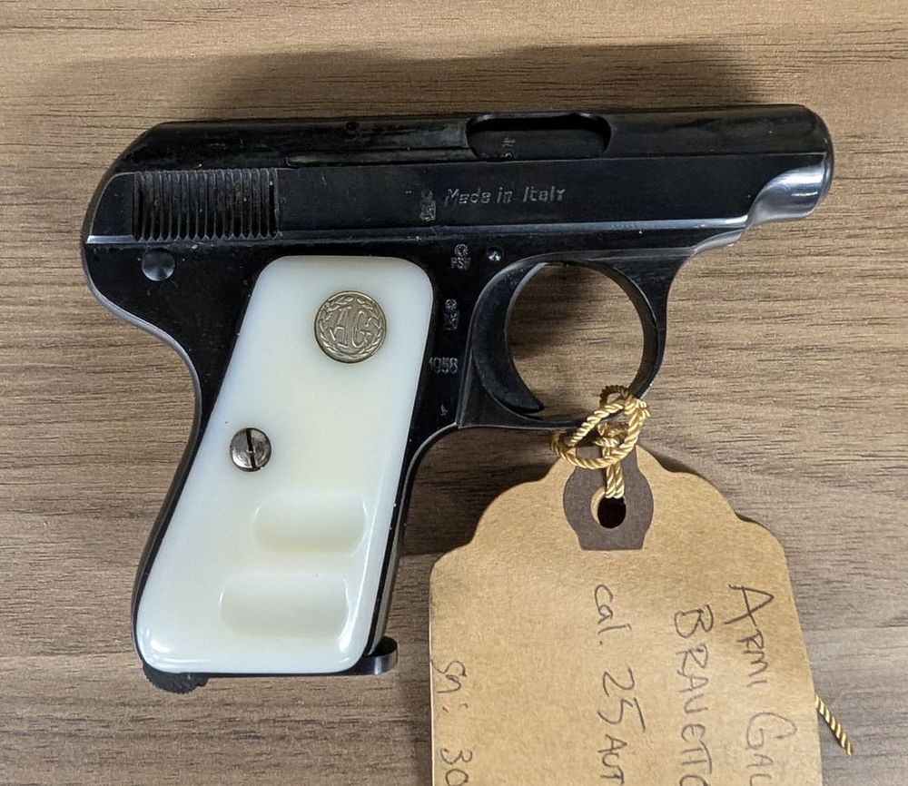 Lot 299: Armi Galesi Brescia Model 503B Semi-Automatic Pocket Pistol