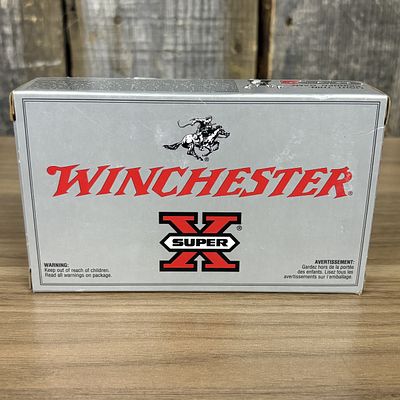 One Box of Winchester Super-X 30-06 Springfield 180 Grain Power-Point Ammunition. A single box 