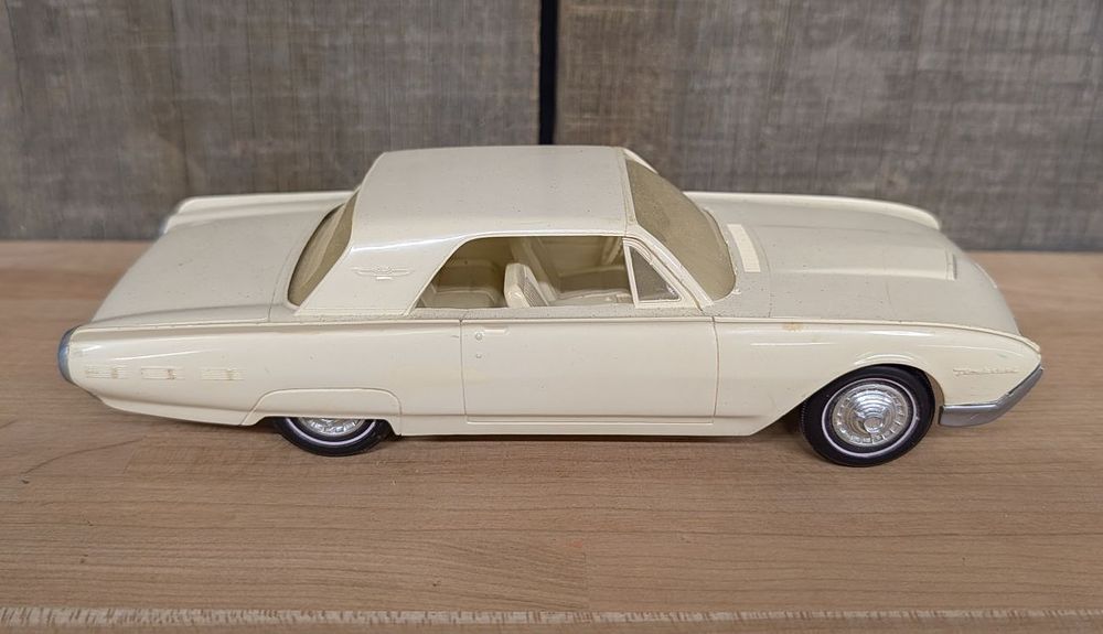 Lot 400: 1962 Ford Thunderbird Promo Car in Cream Colored Plastic