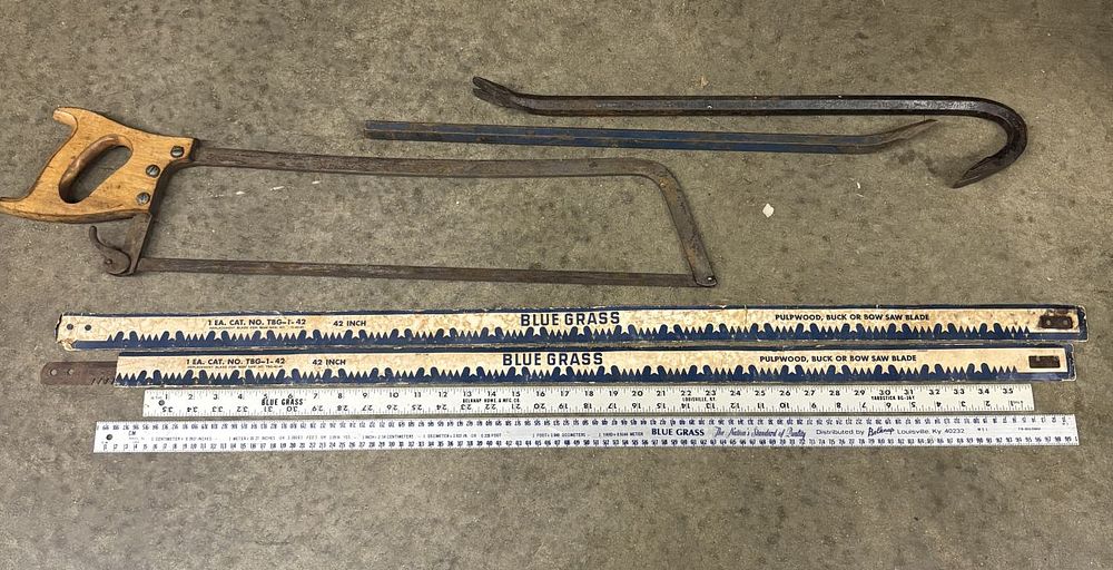 Lot 449: A Collection of Blue Grass Belknap Hardware Hand Tools and Measuring Instruments