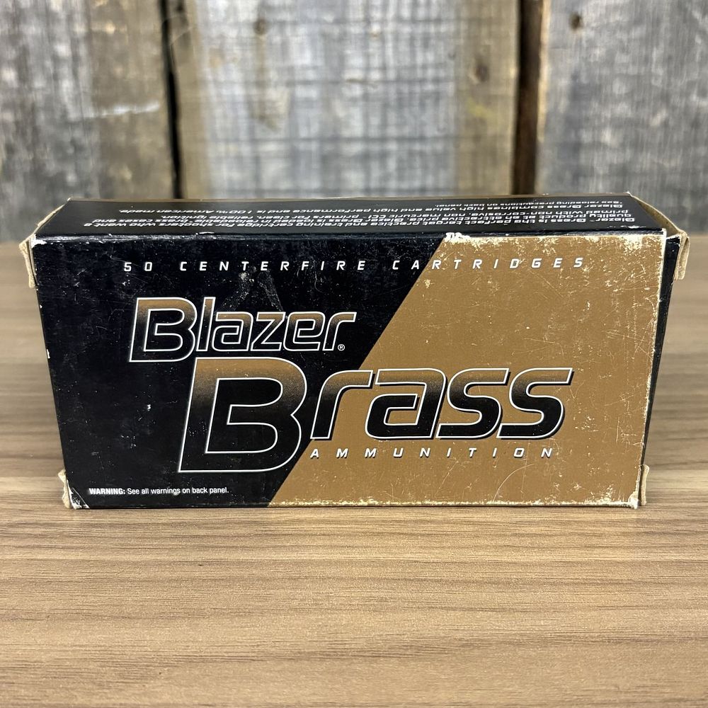 Lot 505: Blazer Brass 45 Auto 230 Grain FMJ Ammunition 50 Centerfire Cartridges