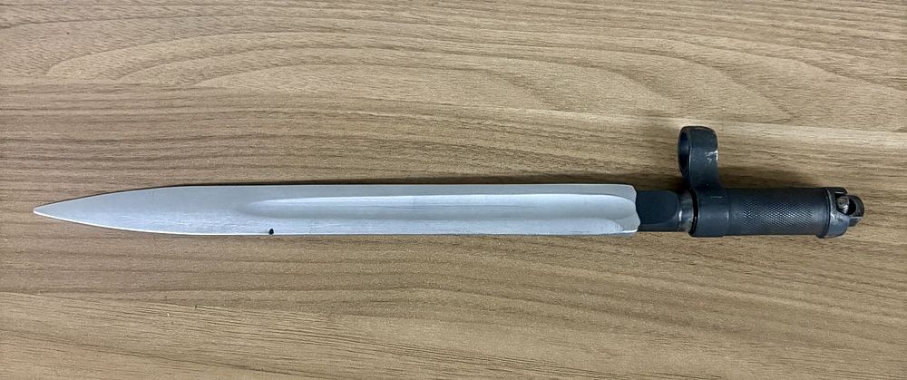 Lot 521: SKS Rifle Folding Spike Bayonet