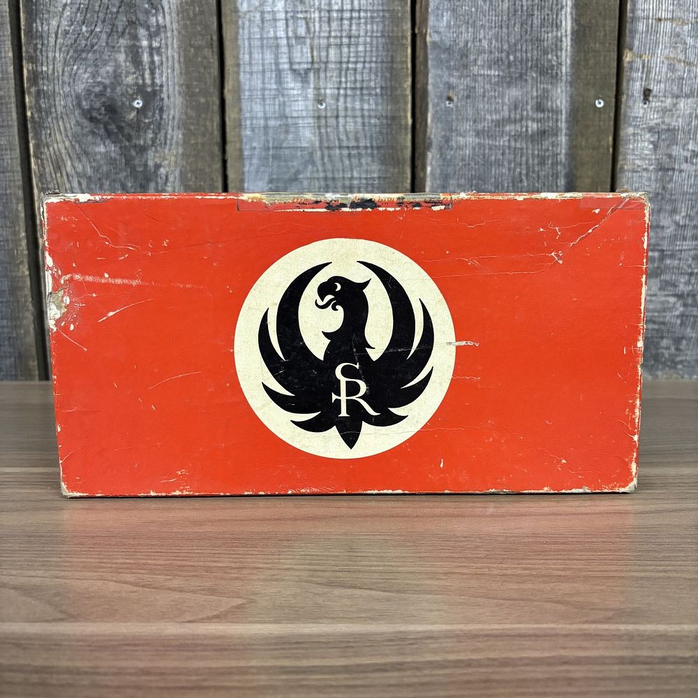 Lot 539: A Vintage Ruger .22 Caliber Pistol Box with Related Instruction Manuals and Ephemera