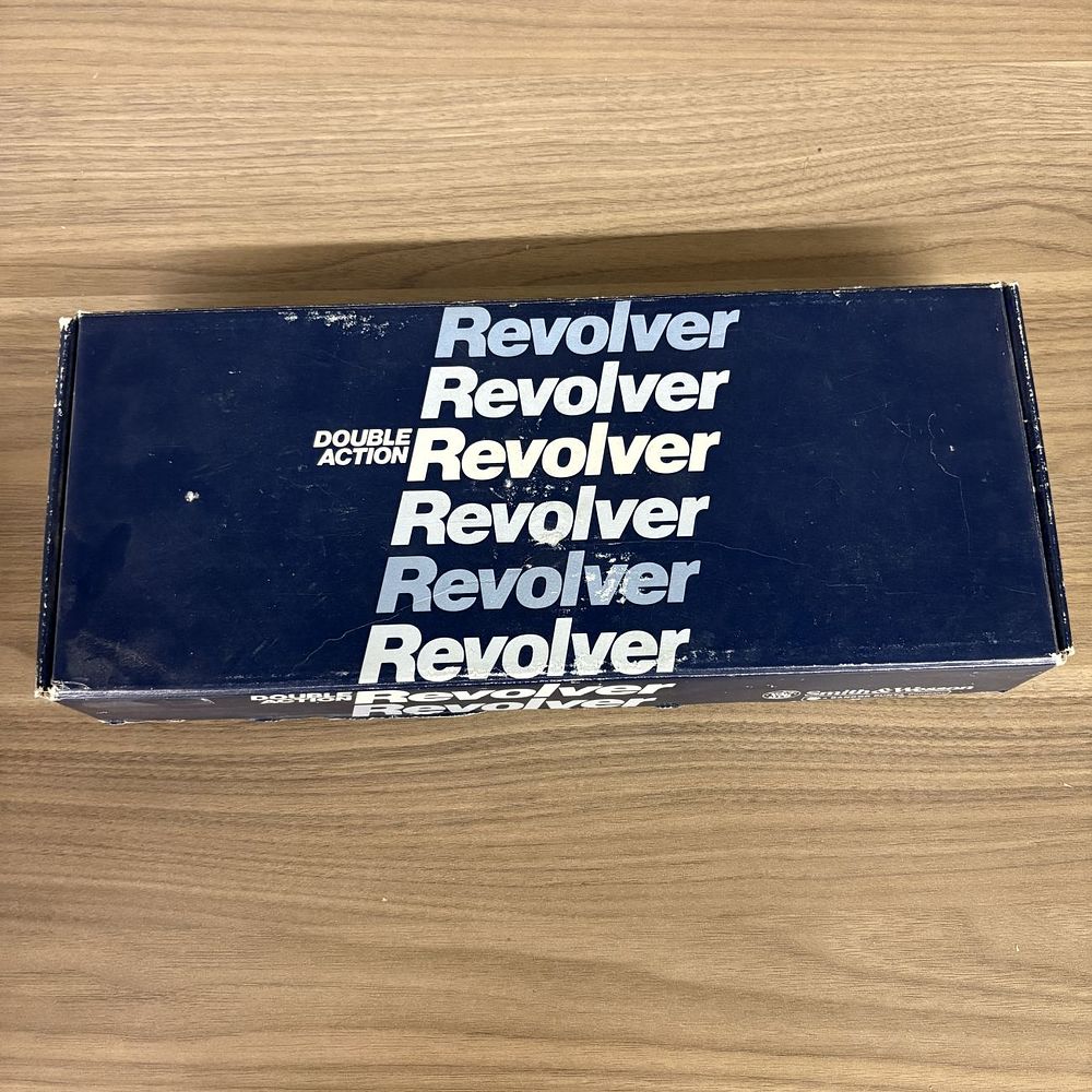 Lot 545: Smith and Wesson Model 19-5 Revolver Factory Box and Collateral Documents