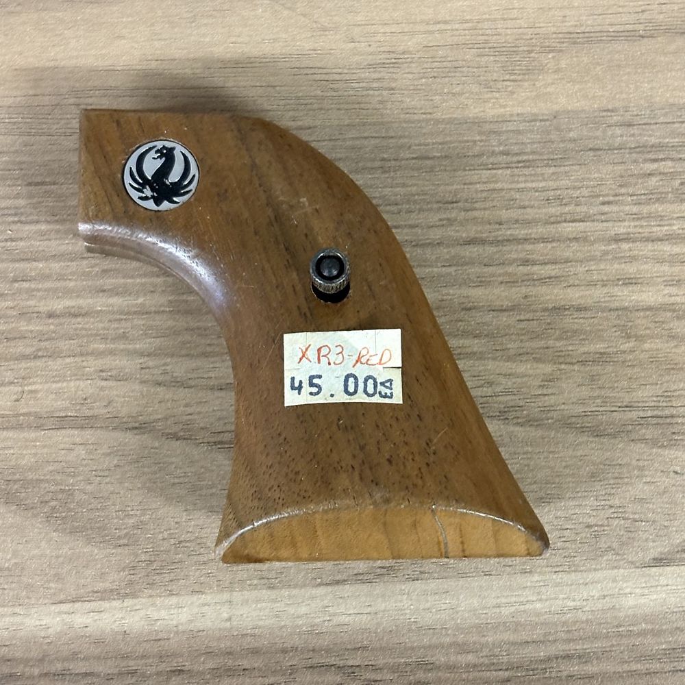 Lot 548: A Single Wood Handgun Grip Panel for a Ruger XR3-RED Frame