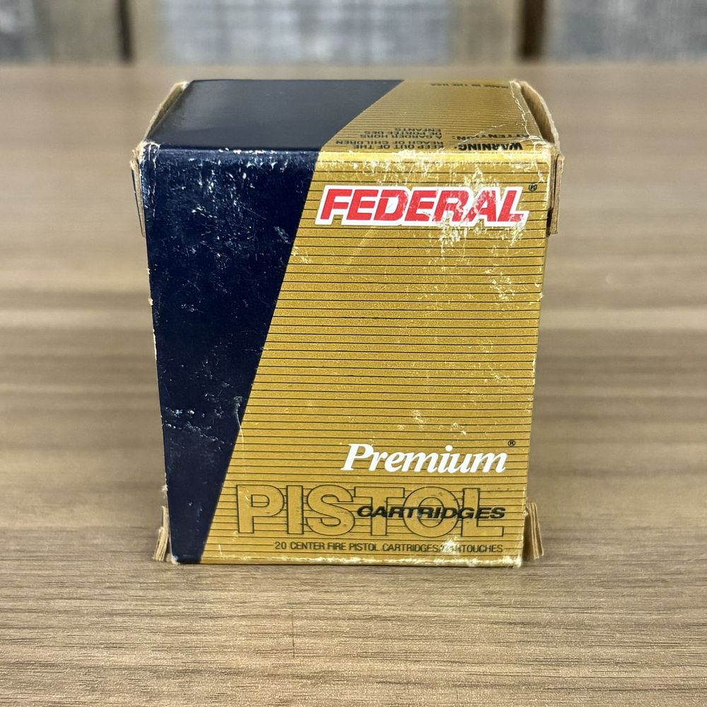 Lot 580: A Box of Federal Premium 357 Magnum Hydra-Shok Ammunition