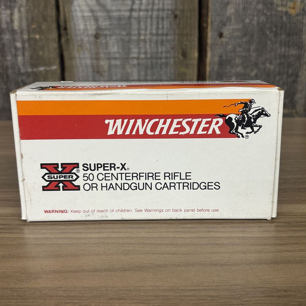 Lot 587: Winchester Super-X 44-40 Winchester 200 Grain Soft Point Cartridges